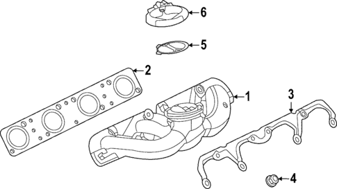 Exhaust Manifold for 2022 Land Rover Range Rover #0