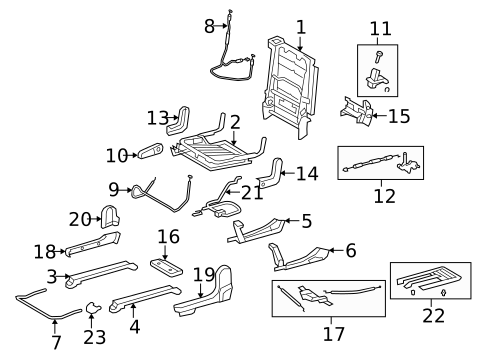 Second Row Seats for 2017 Toyota Sequoia #3
