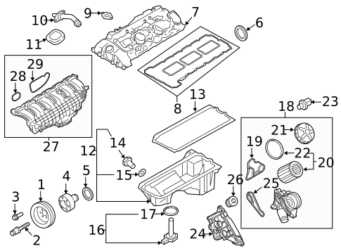 Intake for 2016 BMW M2 #0