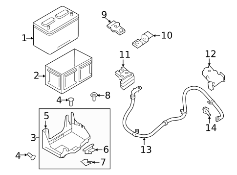 Battery for 2020 Nissan TITAN XD #0