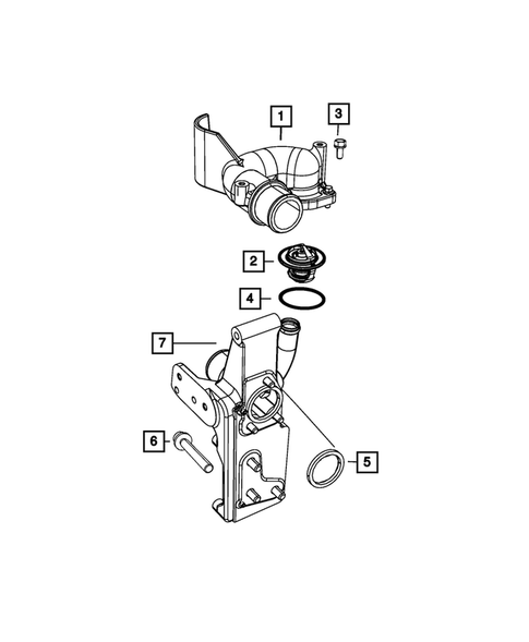 Water Pump and Related Parts for 2010 Dodge Ram 3500 #1