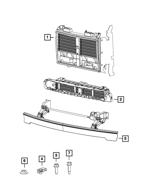Grilles for 2019 Ram 1500 #1