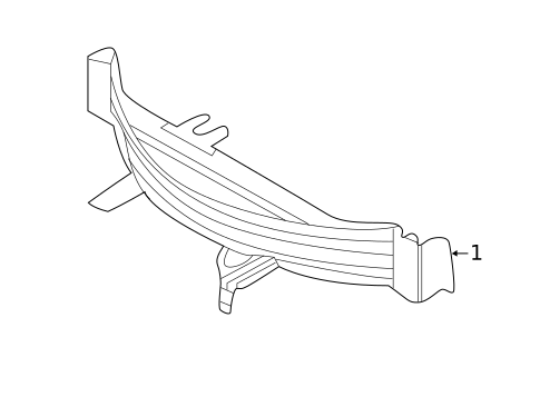 High Mounted Stop Lamp for 2019 Kia Forte #0