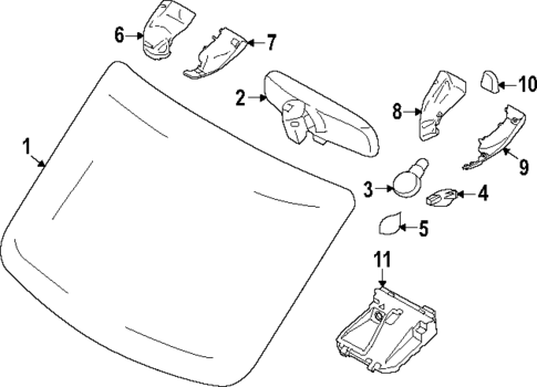Wipers for 2024 Ford Transit-350 HD #1