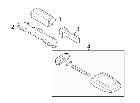 Keyless Entry Components for 2017 Lincoln Continental #0