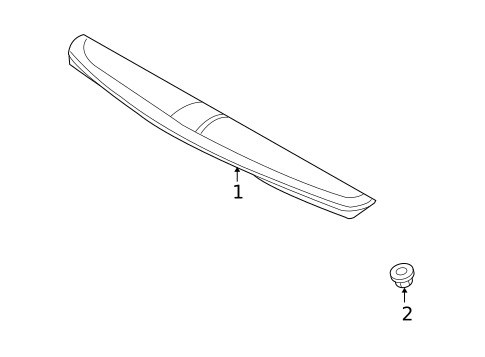 Spoiler for 2004 Kia Rio #1