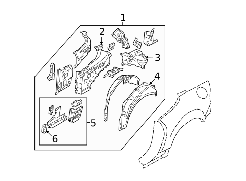 Inner Structure for 2009 Mazda MX-5 Miata #0
