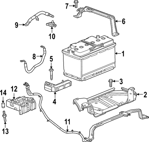 Battery for 2023 GMC Hummer EV Pickup #1