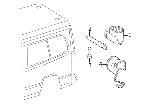 Electrical Components for 2010 Mercedes-Benz Sprinter 2500 #4