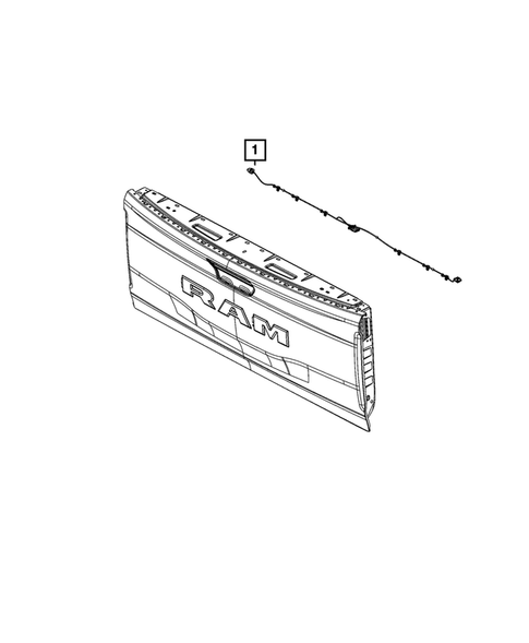 Wiring, Body and Accessories for 2024 Ram 3500 #14