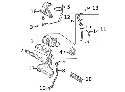 Turbocharger & Components for 2023 Kia Seltos #0