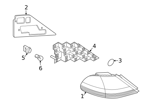Tail Lamps for 2005 BMW 745i #0