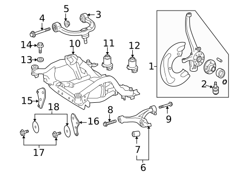 Suspension Components for 2009 Mercedes-Benz GL 450 #0