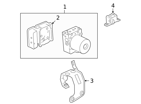 ABS Components for 2010 Lincoln Navigator #0