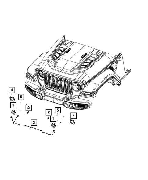 Lamps, Interior and Exterior for 2021 Jeep Wrangler #2