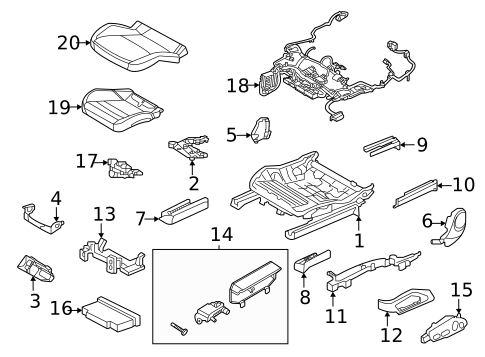 Power Seats for 2020 Porsche Taycan #0