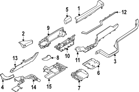Instrument Panel for 2025 Ford Explorer #0