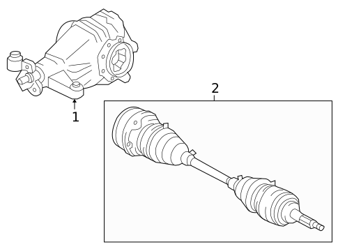 Drive Axles for 2009 Lexus IS250 #0