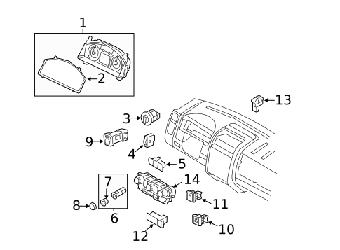 Switches for 2009 Ford Escape #0