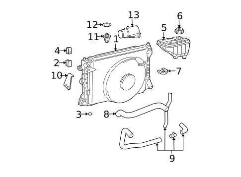 Gaskets & Sealing Systems for 2009 Lincoln Town Car #0