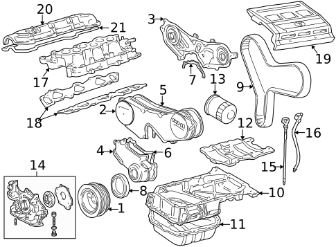 Intake for 1999 Lexus ES300 #0