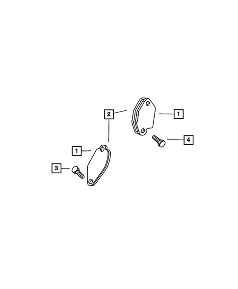 EGR System for 2002 Chrysler Sebring #1