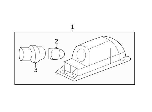 License Lamps for 2018 Chevrolet Cruze #0