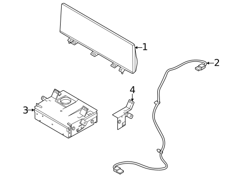 Antenna & Radio for 2023 Genesis GV80 #2
