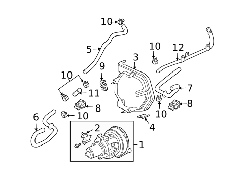 Emission Components for 2000 Honda S2000 #1
