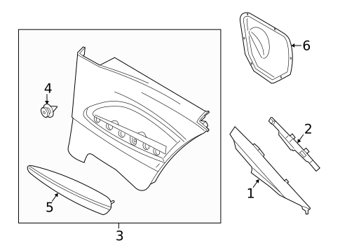 Interior Trim - Quarter Panels for 2021 BMW M240i #1