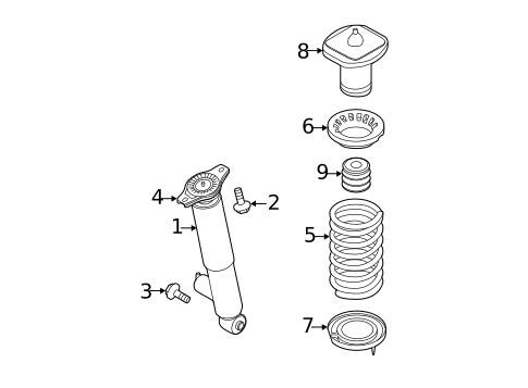 Shocks & Components for 2016 Volvo V60 #0