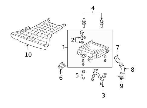 Powertrain Control for 2009 Acura RDX #1