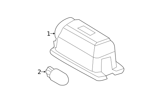 Bulbs - Chassis for 2017 Ford Explorer #2