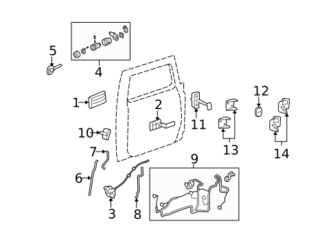 Front Door for 2009 Hummer H2 #0