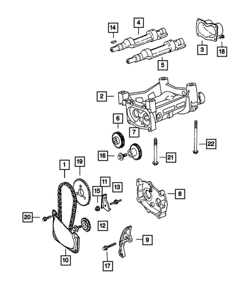 Timing Belt and Cover for 2004 Dodge Caravan #0