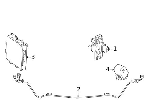 Electrical Components for 2020 Lexus ES300h #5