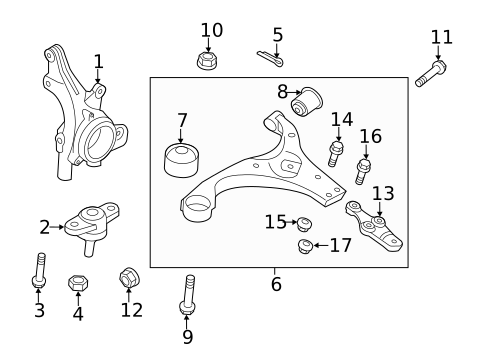 Suspension Components for 2010 Kia Forte Koup #0