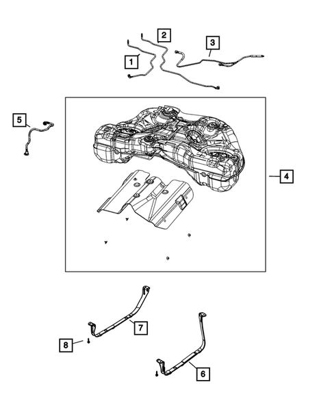 Fuel Tank for 2022 Chrysler 300 #1