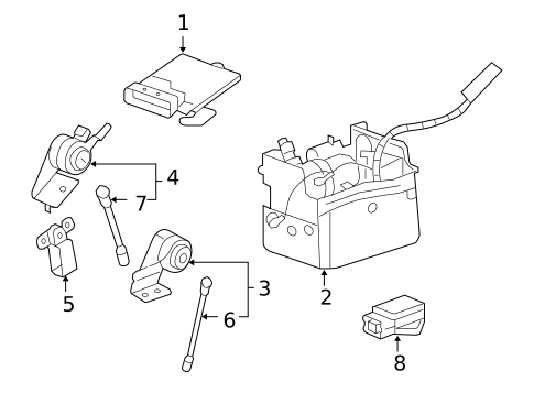 Anti-Lock Brakes for 2012 Cadillac Escalade #1