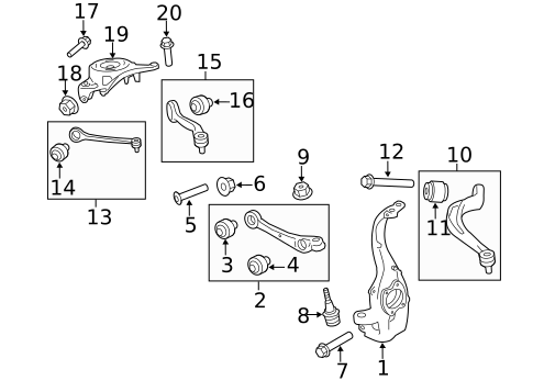 Suspension Components for 2009 Audi Q5 #0