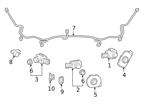 Electrical Components for 2022 Toyota Prius AWD-e #0