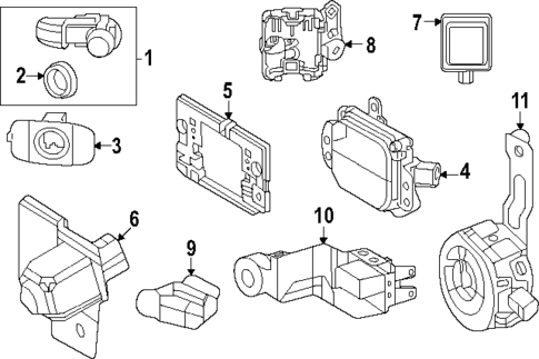 Electrical Components for 2024 Subaru Solterra #0