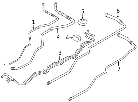 Hoses & Pipes for 2009 Lincoln Navigator #0