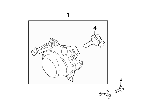 Bulbs - Chassis for 2008 Saab 9-3 #2