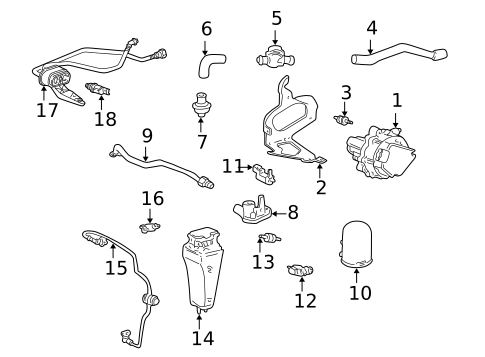Emission Components for 1999 Porsche 911 #0