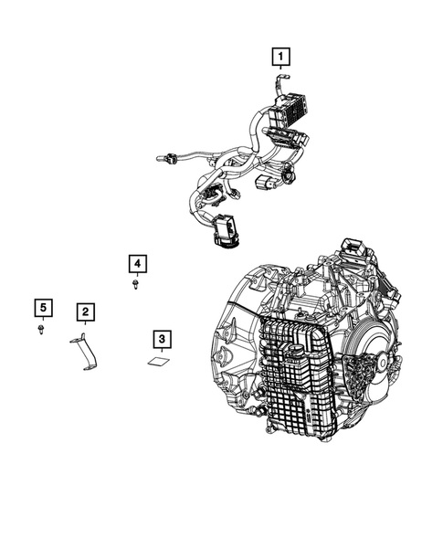 Wiring, Powertrain for 2021 Jeep Cherokee #3
