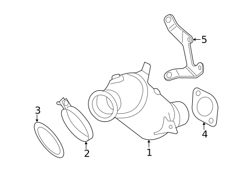 Exhaust Components for 2011 BMW 135i #1