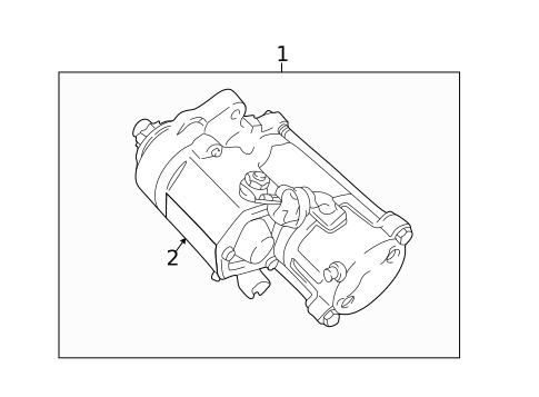 Starter for 1999 Lexus ES300 #1
