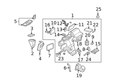 Switches & Sensors for 2010 Mercedes-Benz GL350 #0