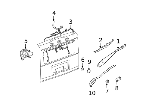Wipers for 2004 Hummer H2 #1